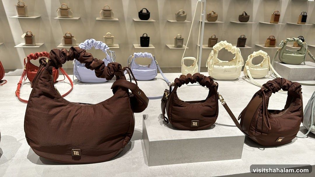 Handbags on Display
