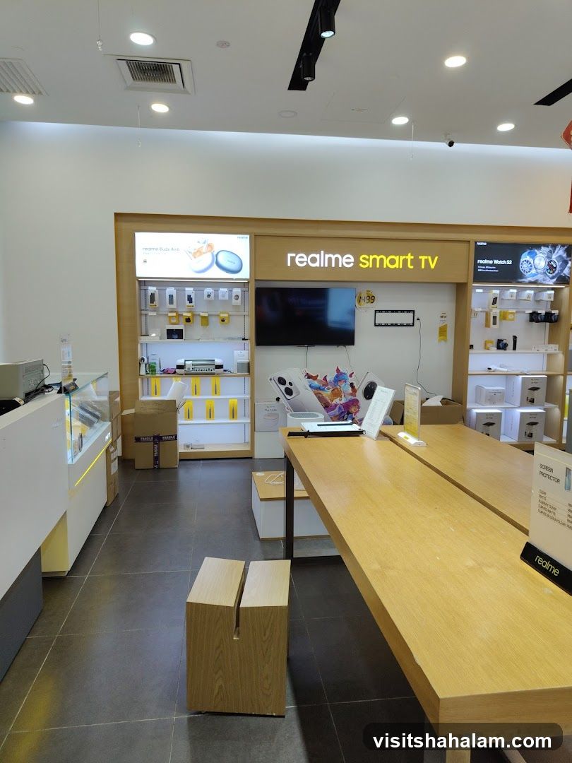 Realme Store Interior