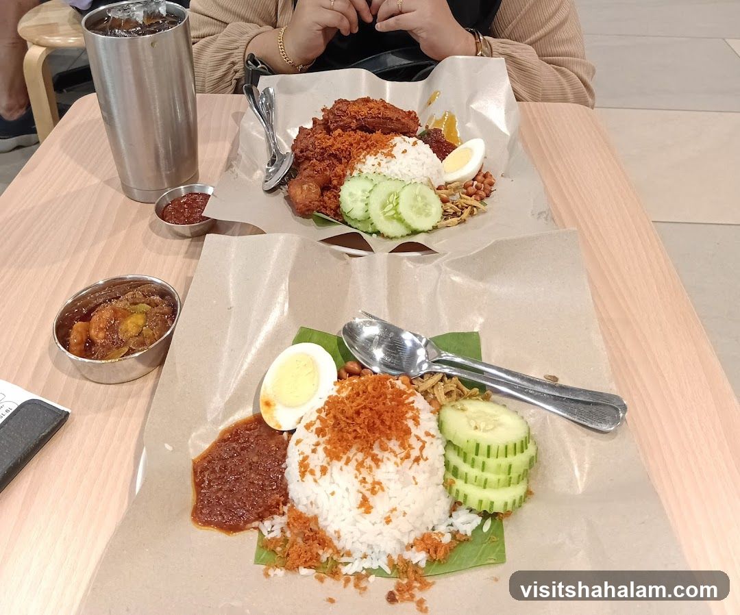 Nasi Lemak Dishes