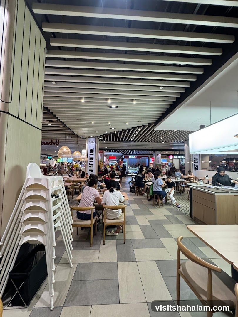 Food Court Seating Area