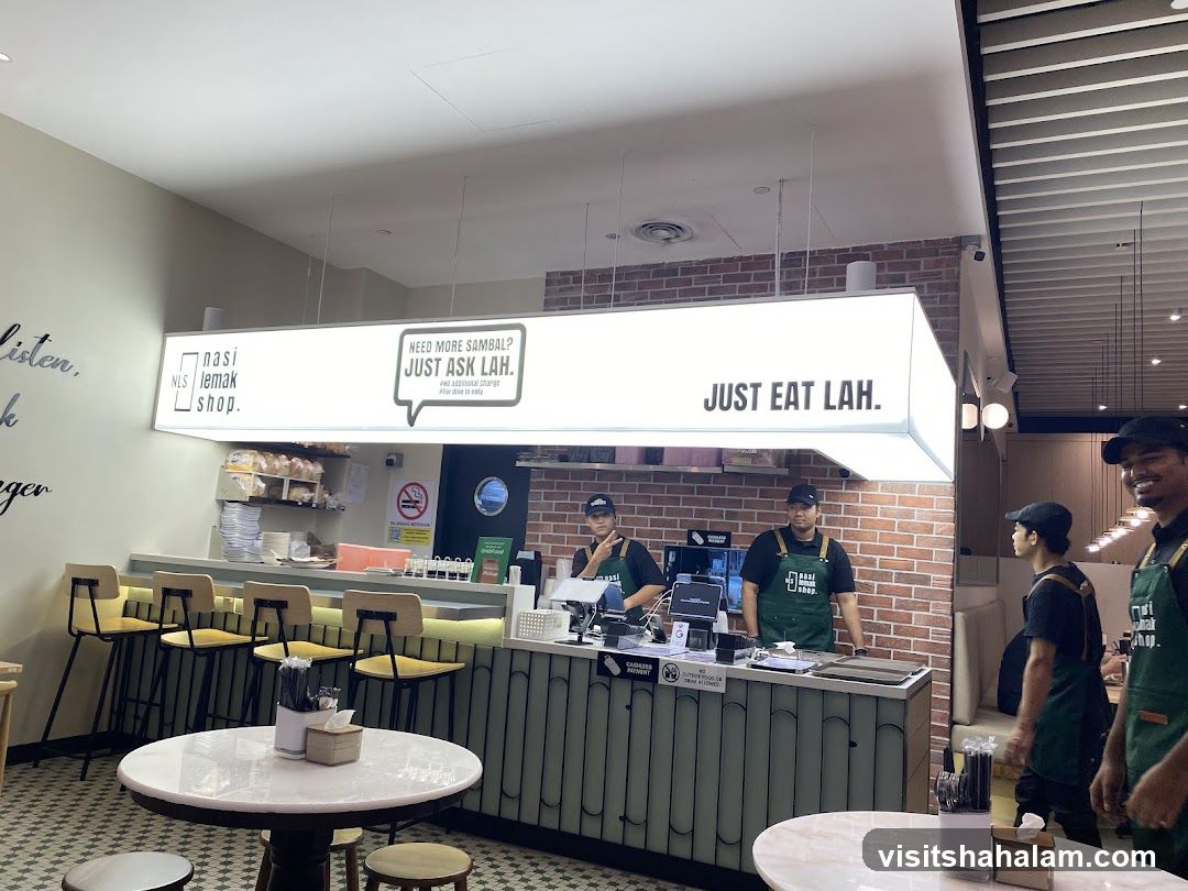 Nasi Lemak Shop Interior
