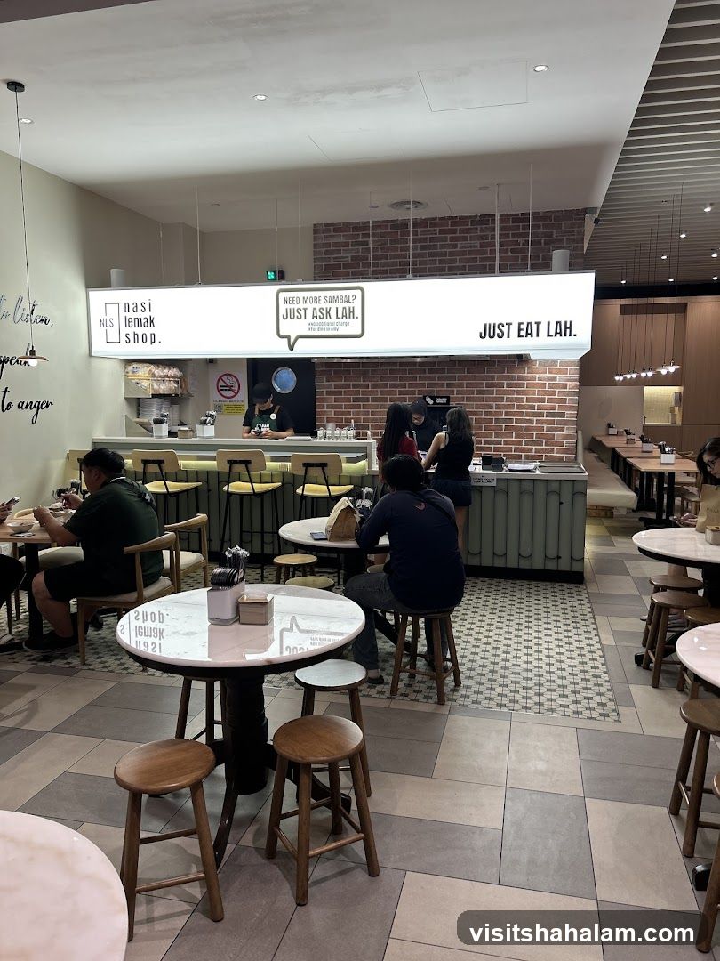 Nasi Lemak Shop Interior