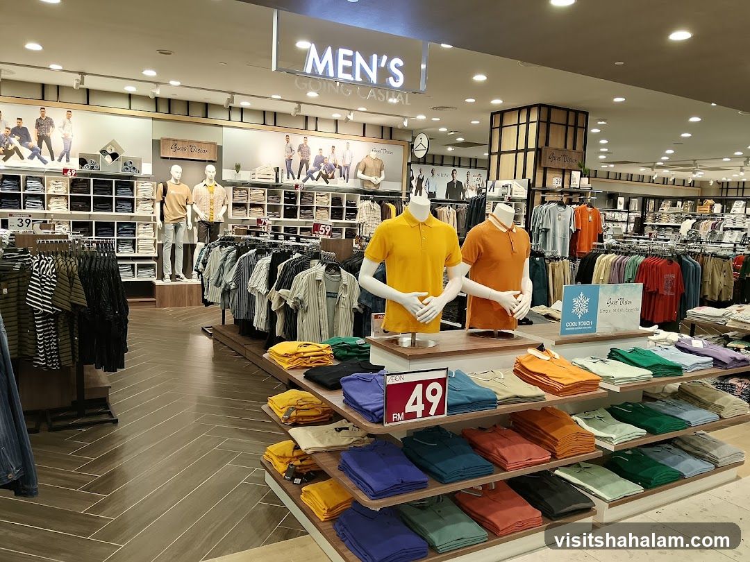 Men's Casual Wear Display