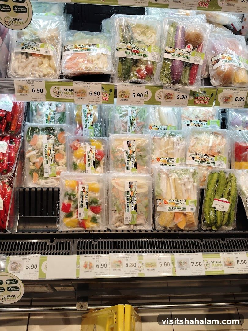 Pre-packaged Vegetable Mixes