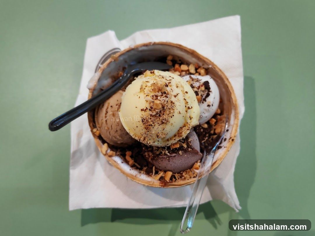 Coconut Ice Cream Bowl