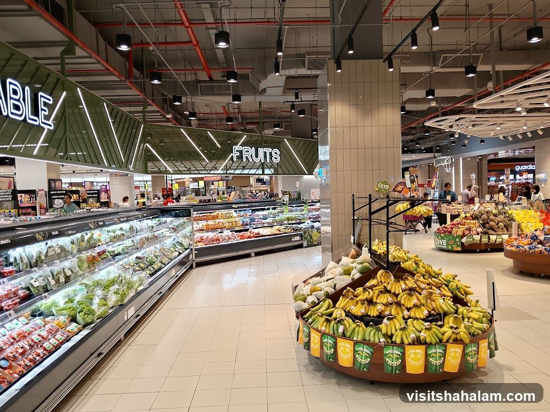 Supermarket Produce Section
