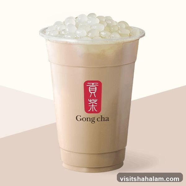 Gong Cha Milk Tea with Pearls