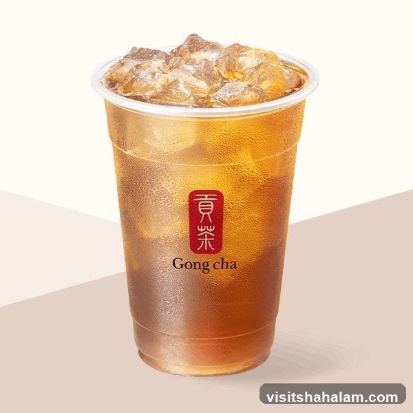 Gong Cha Iced Tea