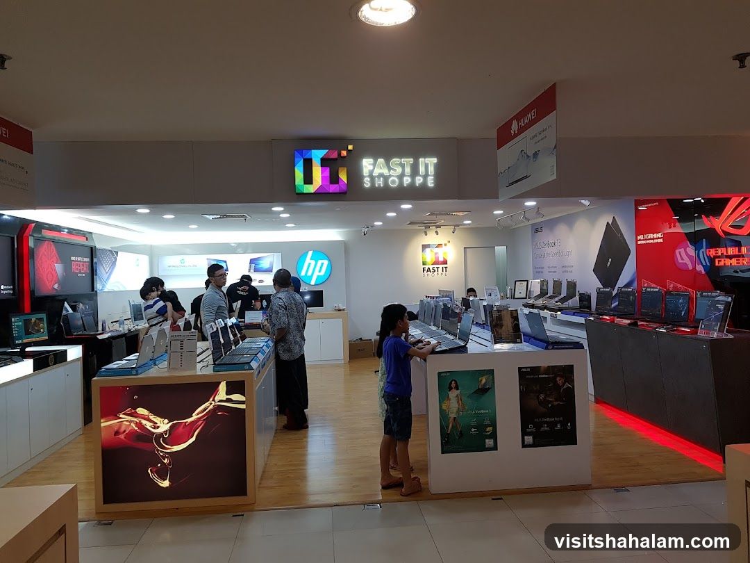 Electronics Store Interior