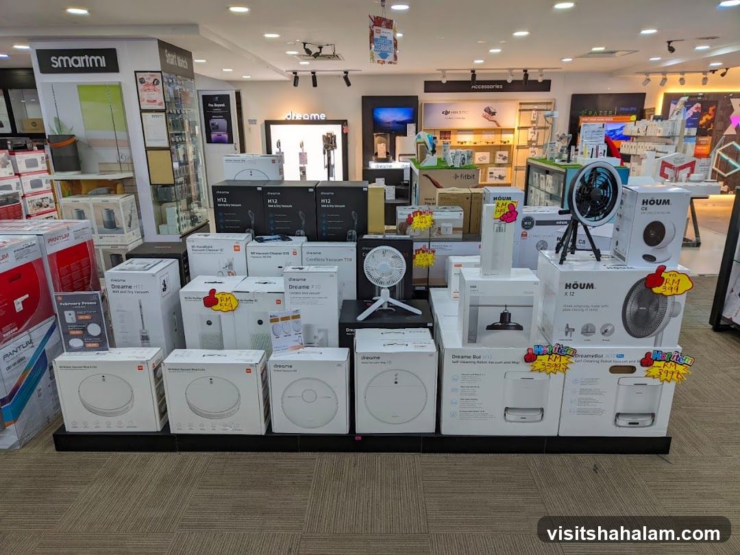 Electronics Store Display