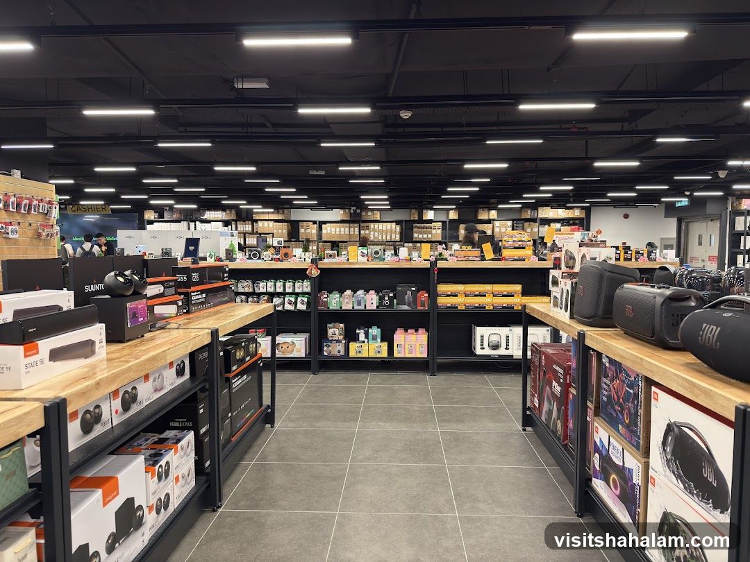Electronics Store Interior