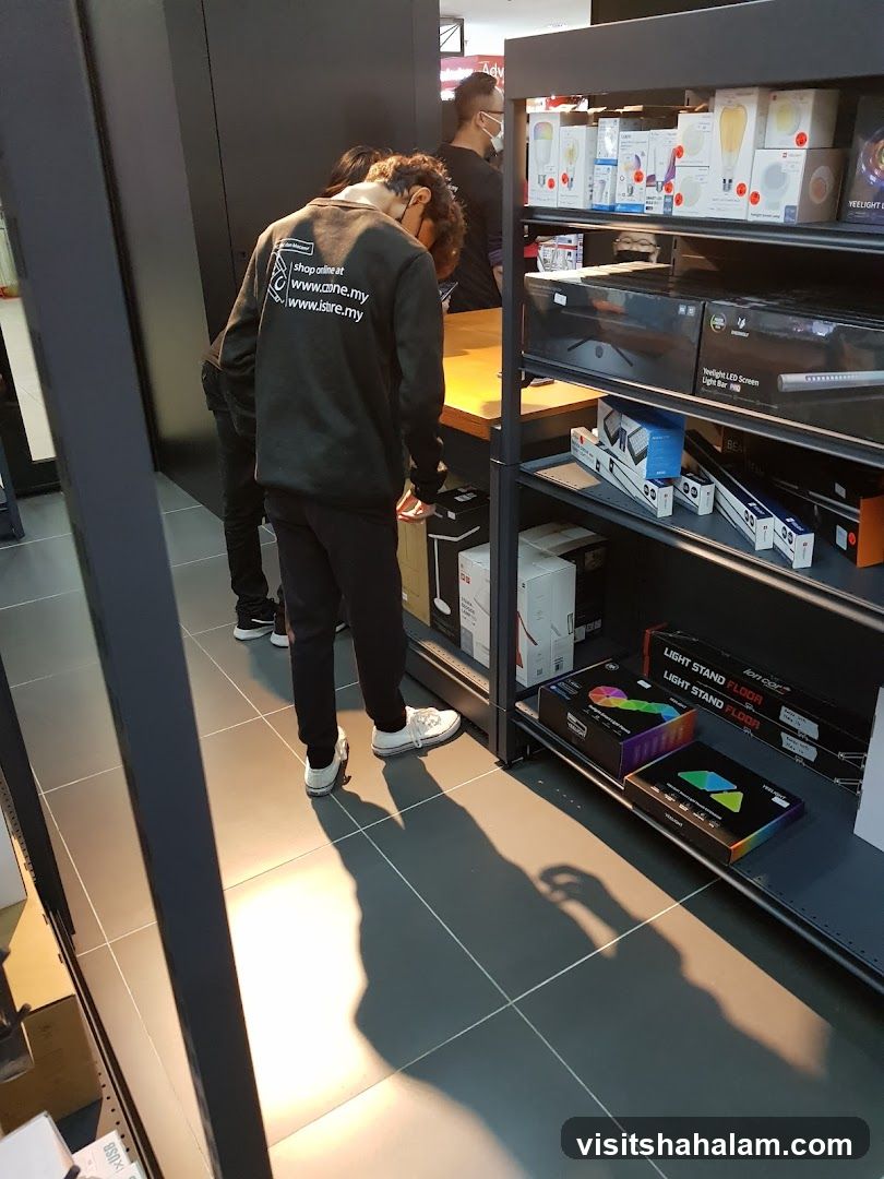 Store Interior with Products