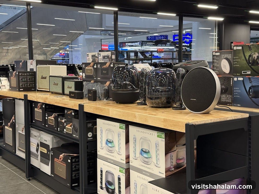Audio Equipment Display