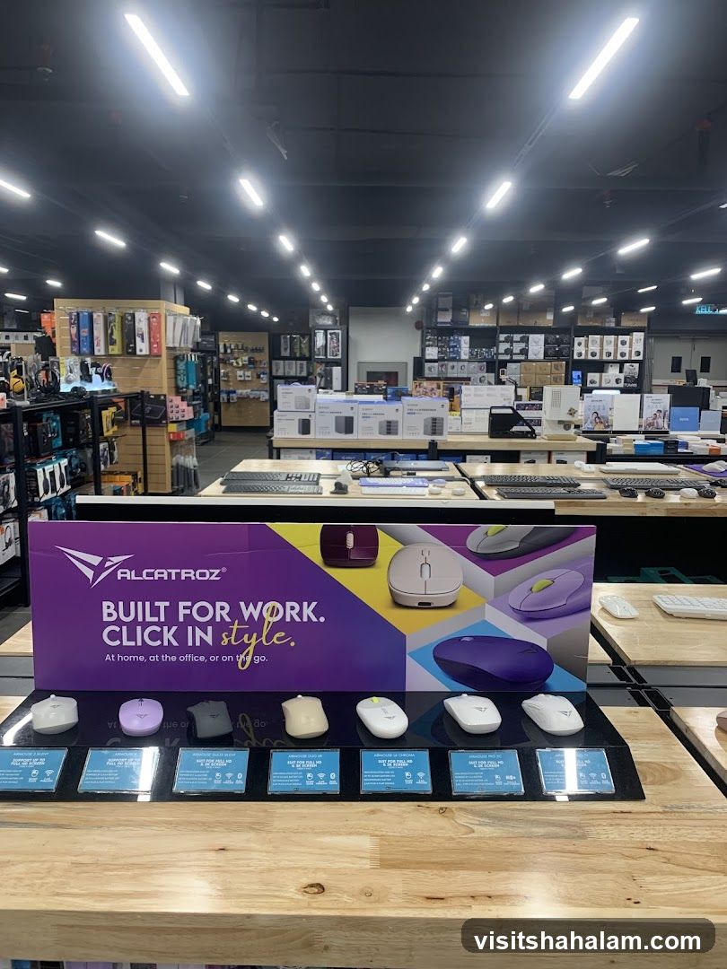 Alcatroz Computer Mice Display
