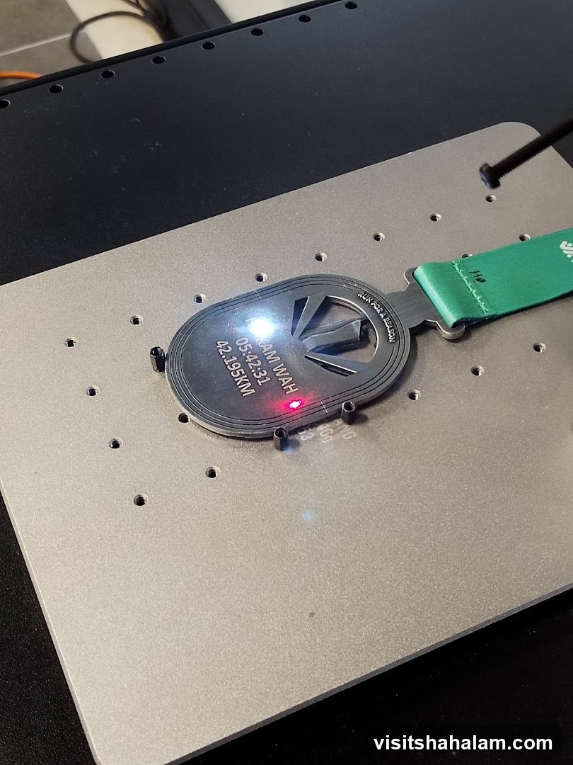 Engraving a Medal