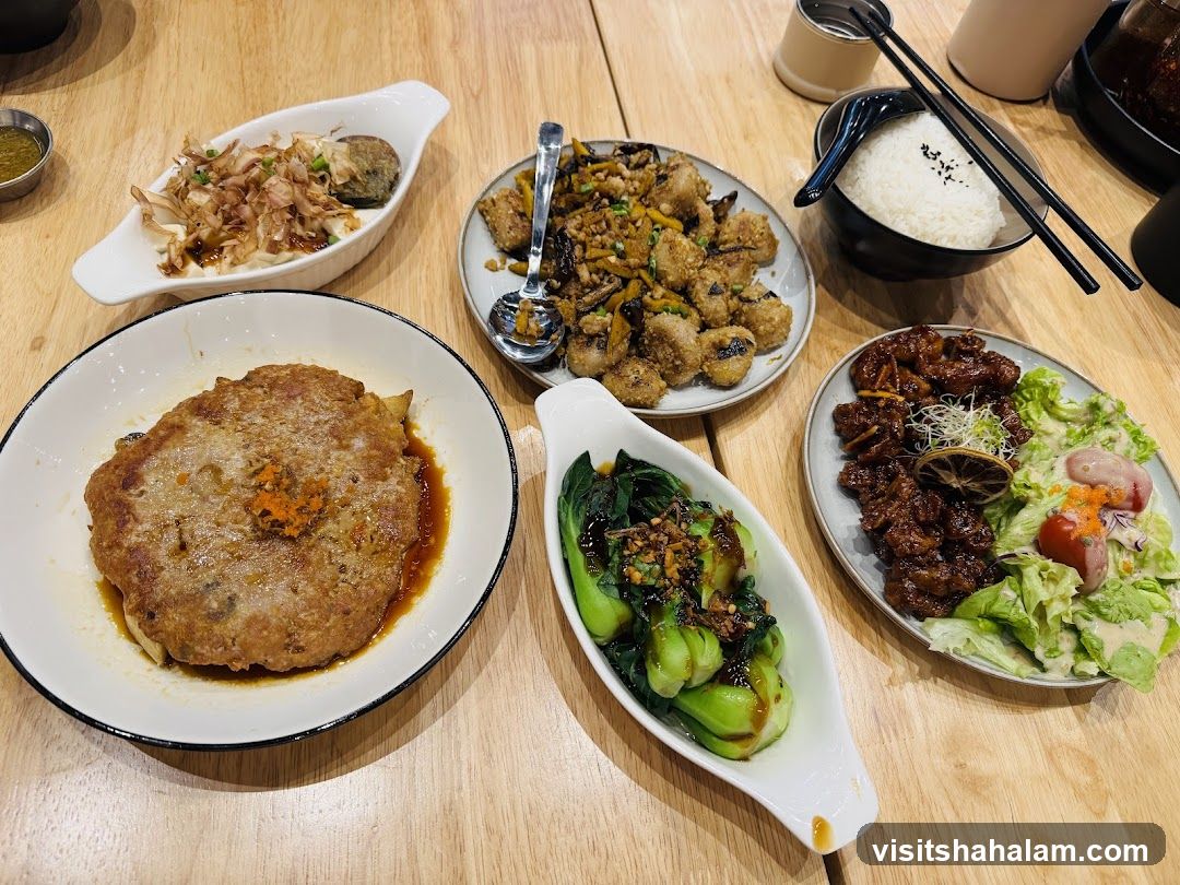 Assortment of Asian Dishes