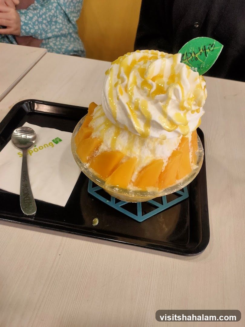 Mango Bingsu