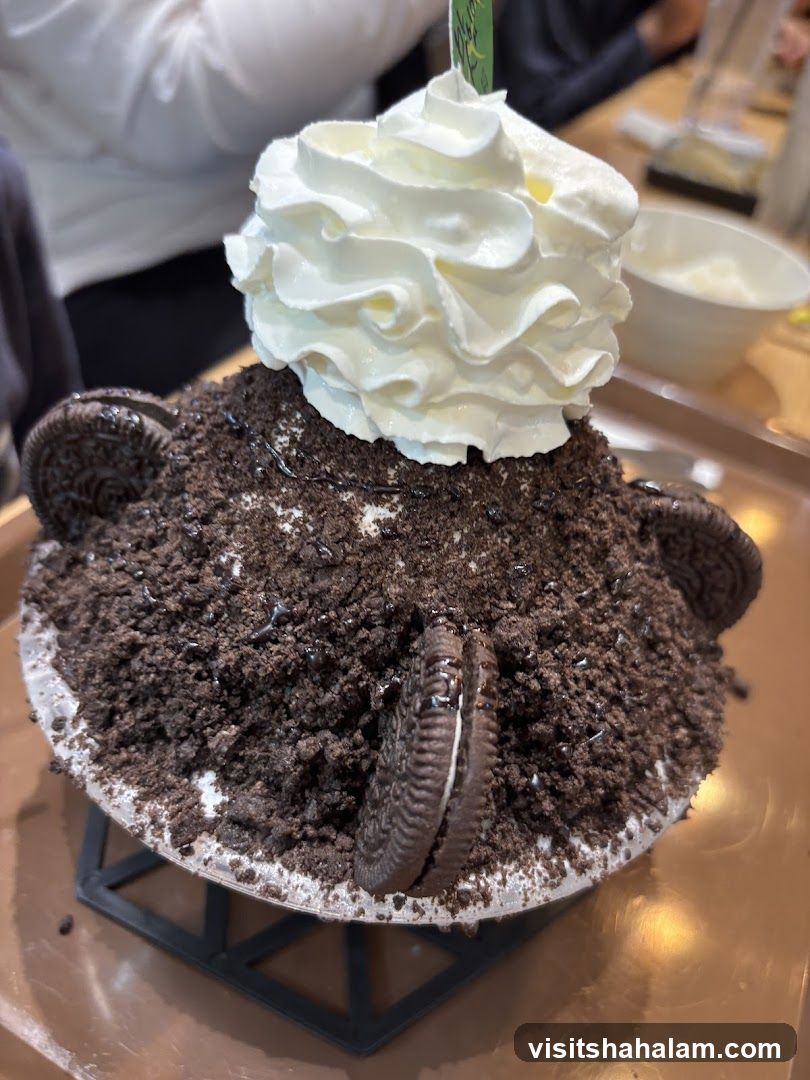 Oreo Bingsu
