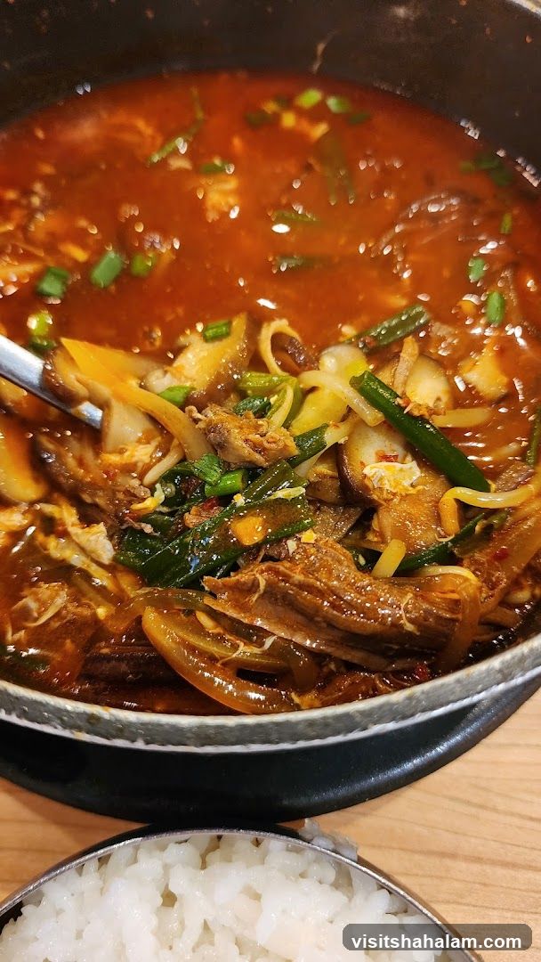 Spicy Korean Stew with Rice