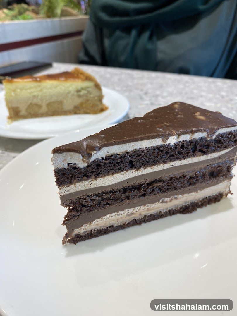 Chocolate Layer Cake and Cheesecake