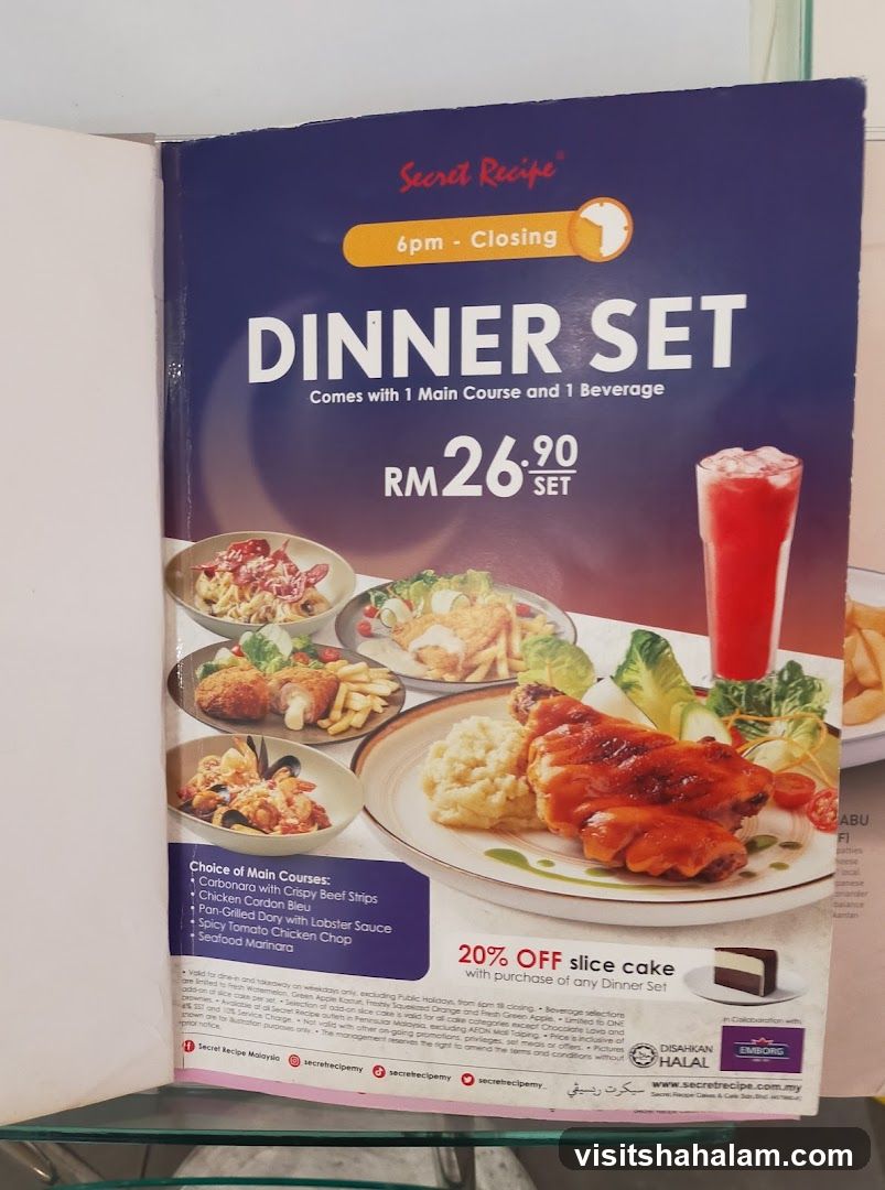 Secret Recipe Dinner Set