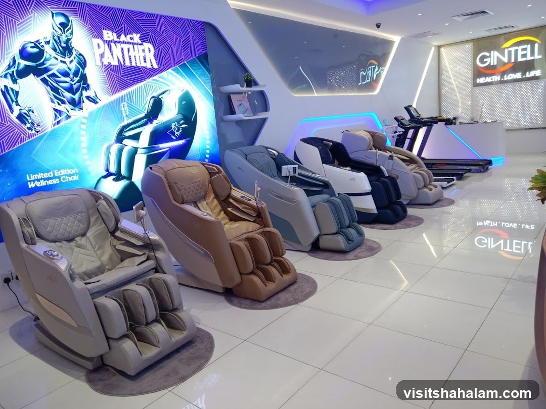 Massage Chairs Display