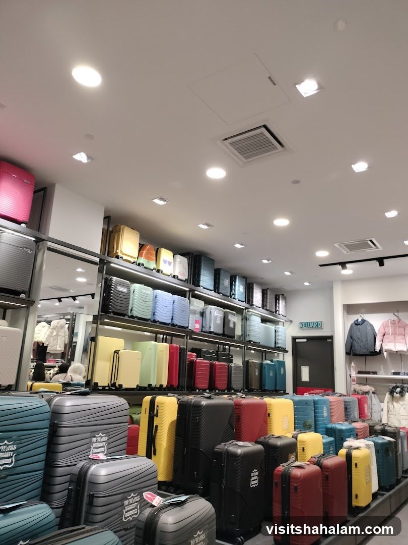 Luggage Store Interior