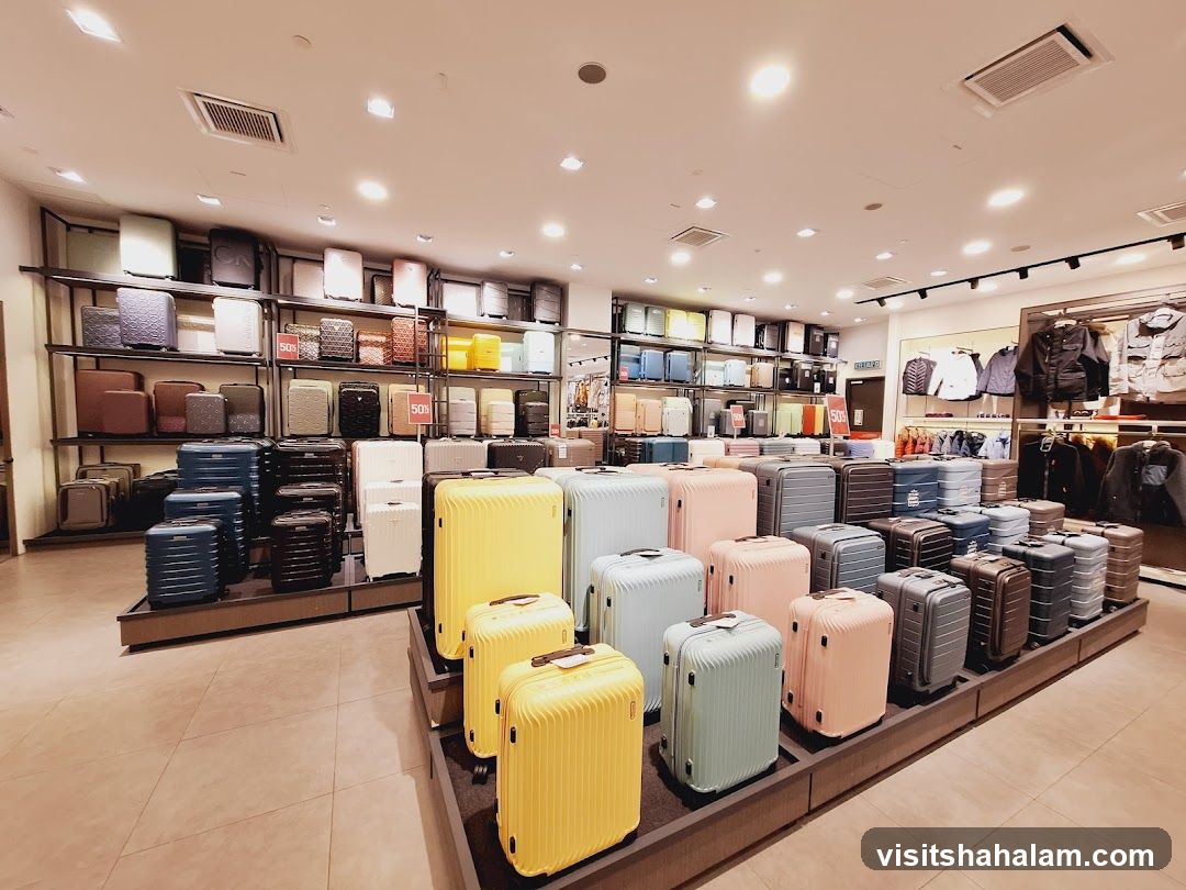 Luggage Store Interior