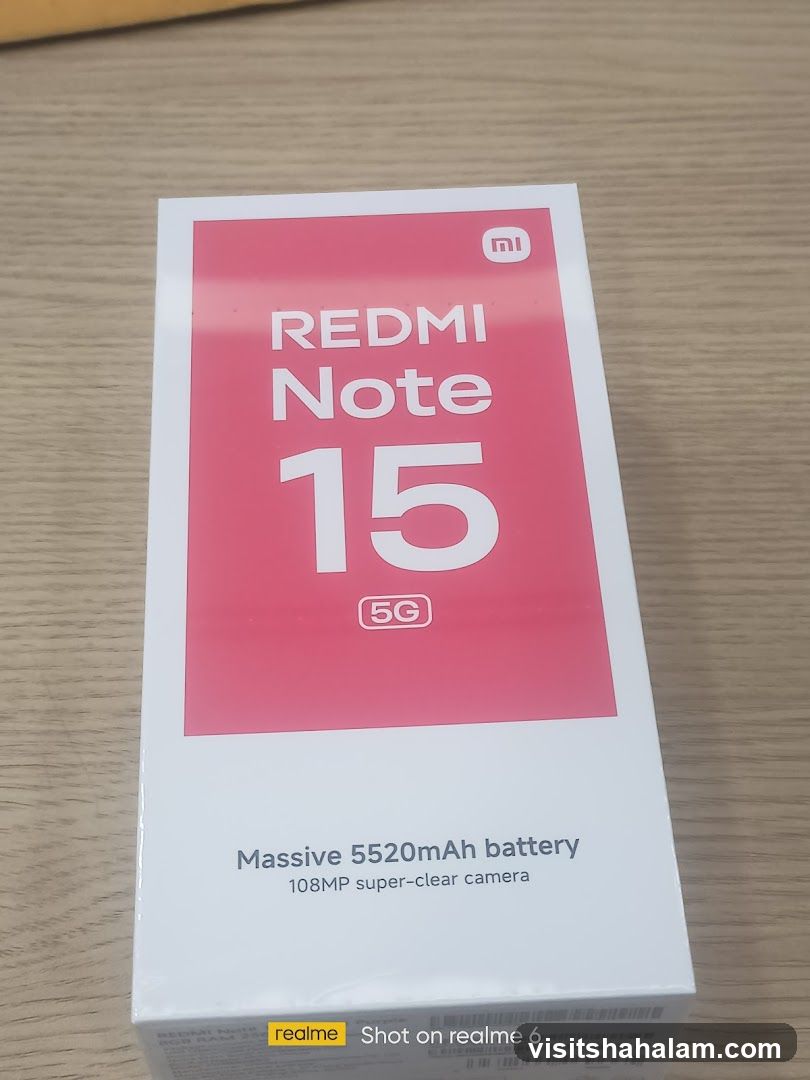 Redmi Note 15 Box