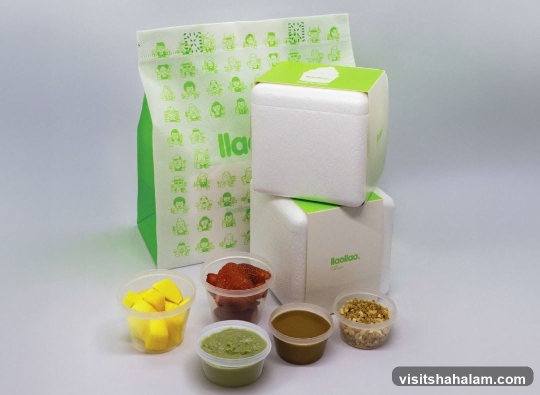 Dessert Toppings and Packaging