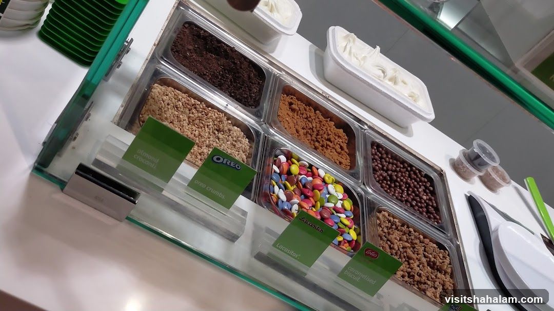 Dessert Toppings Display