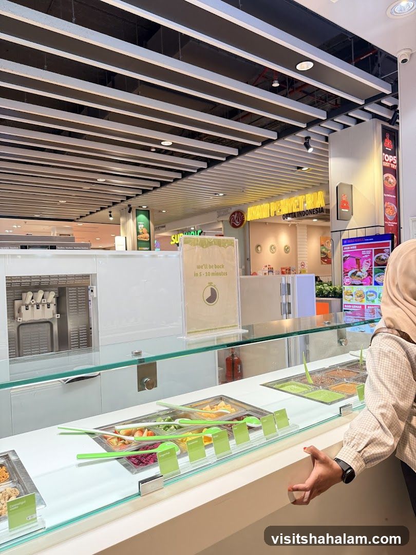 Food Service Counter