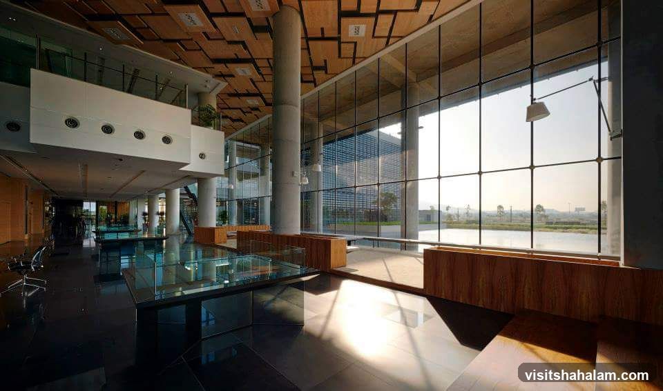 Modern Interior with Large Windows