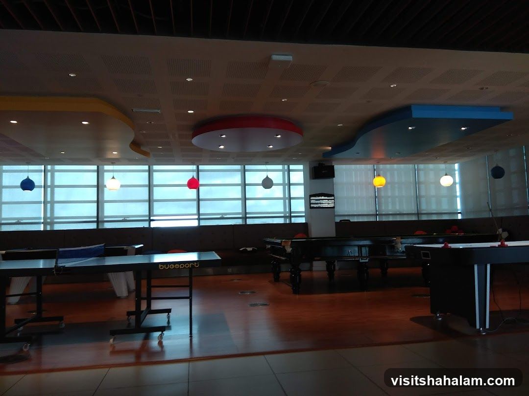 Game Room with Pool and Ping Pong Tables