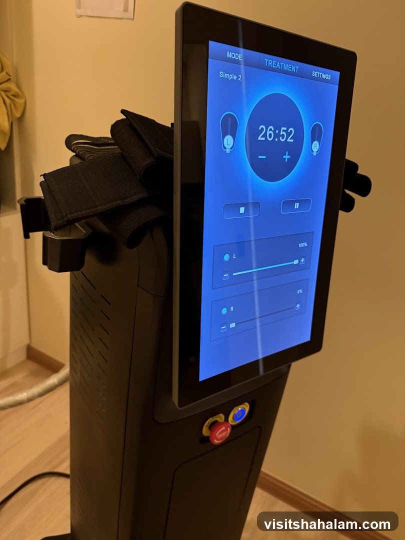 Medical Device with Touchscreen Interface