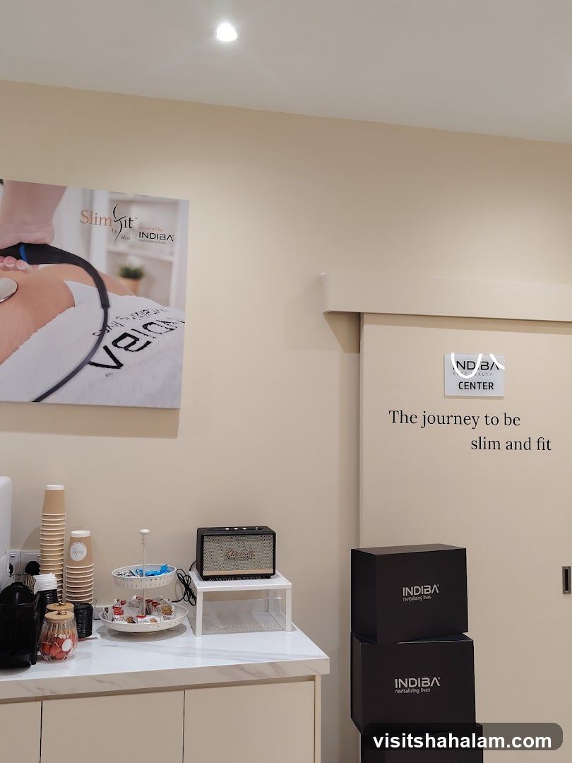 Beauty treatment room