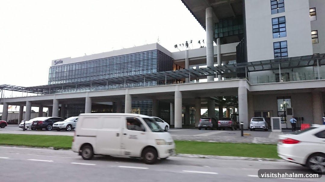 Modern Building with "Setia" Signage