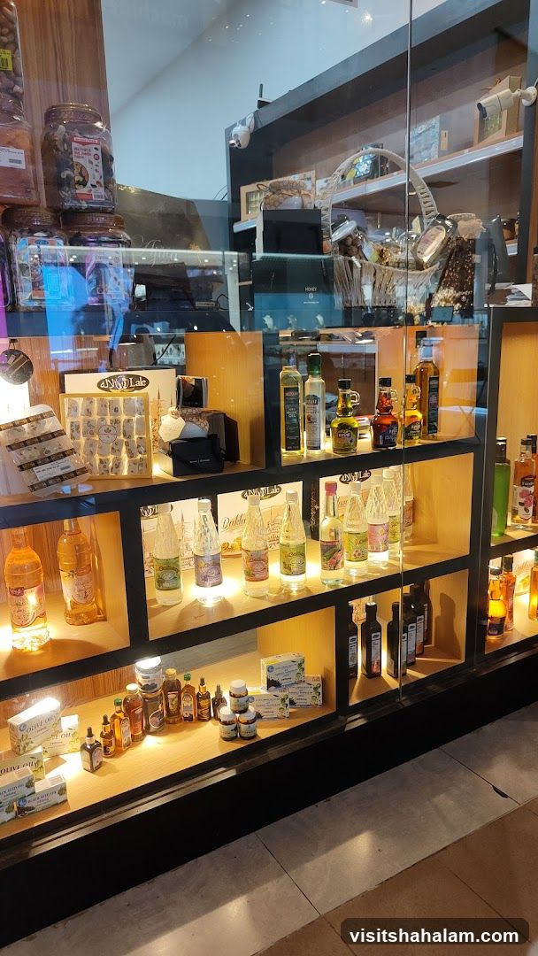 Store Display of Food Products