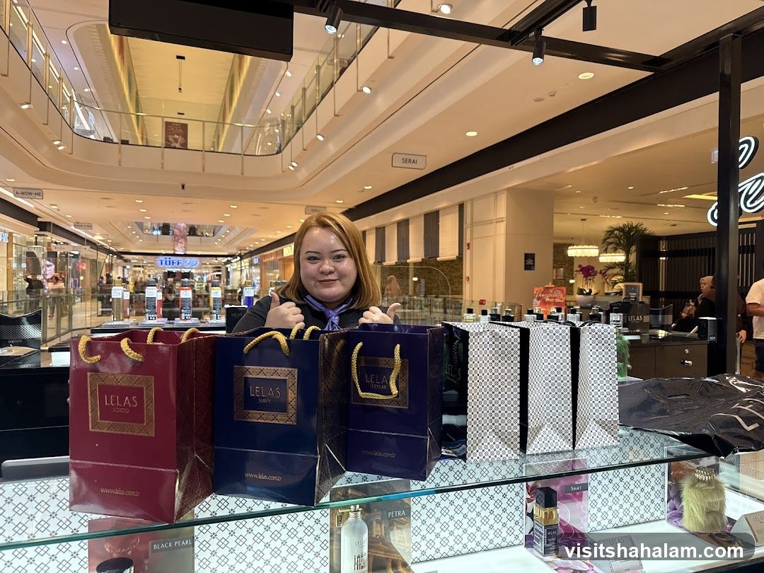 Woman with Shopping Bags