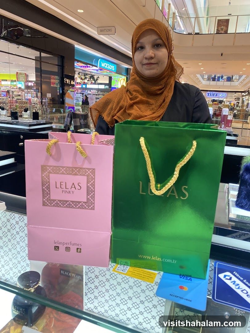 Woman with shopping bags