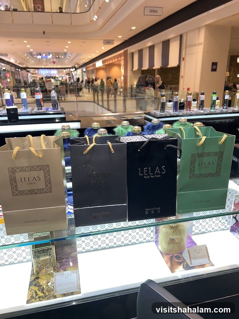 Lelas Perfume Display