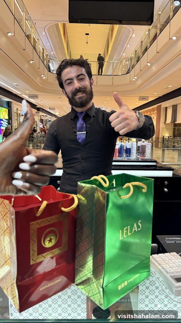 Sales Associate with Shopping Bags