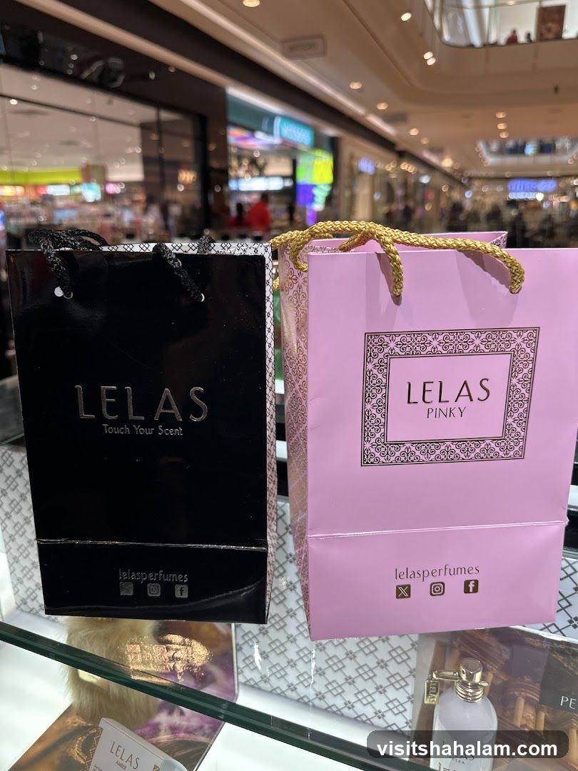 LELAS Perfume Shopping Bags