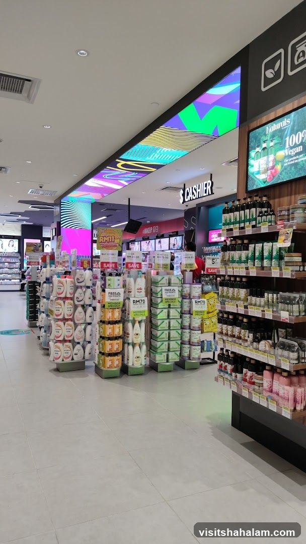 Cosmetics and Personal Care Store Interior