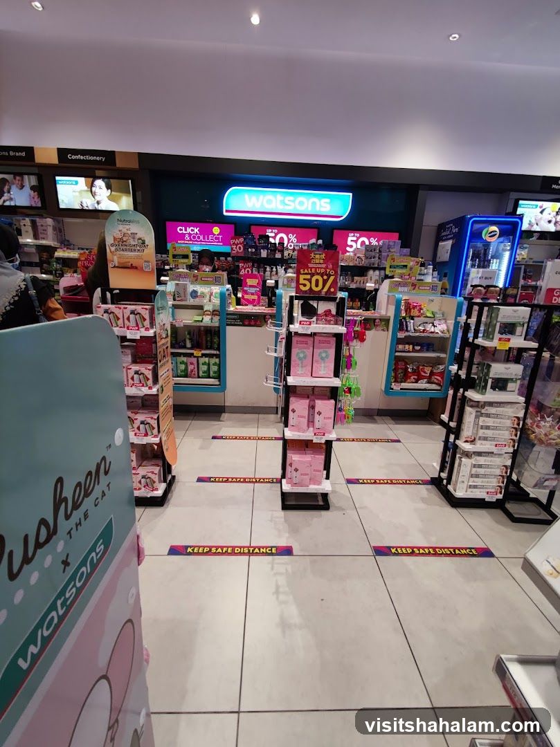 Watsons Store Interior