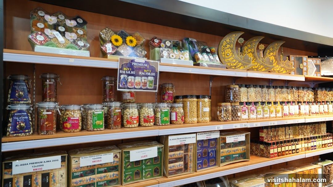 Nuts and Dried Fruits Display