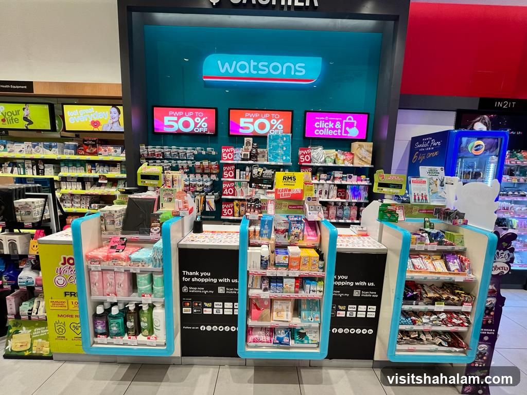 Watsons Store Display