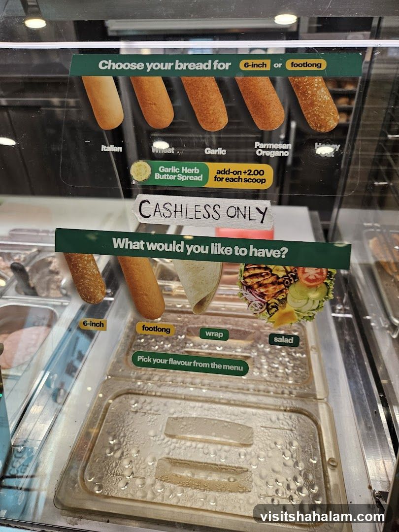 Subway Bread Options