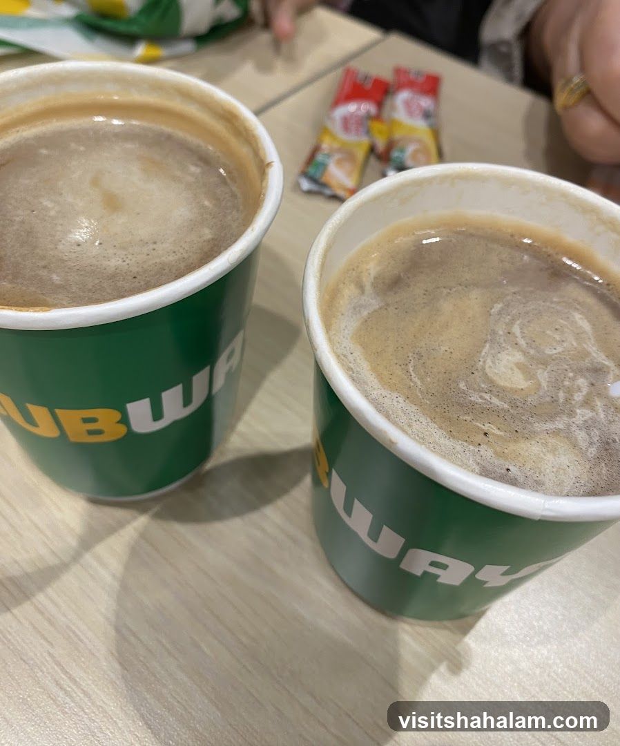Subway Coffee Cups