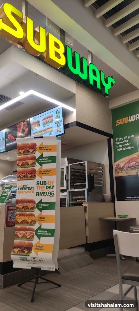 Subway Restaurant Interior